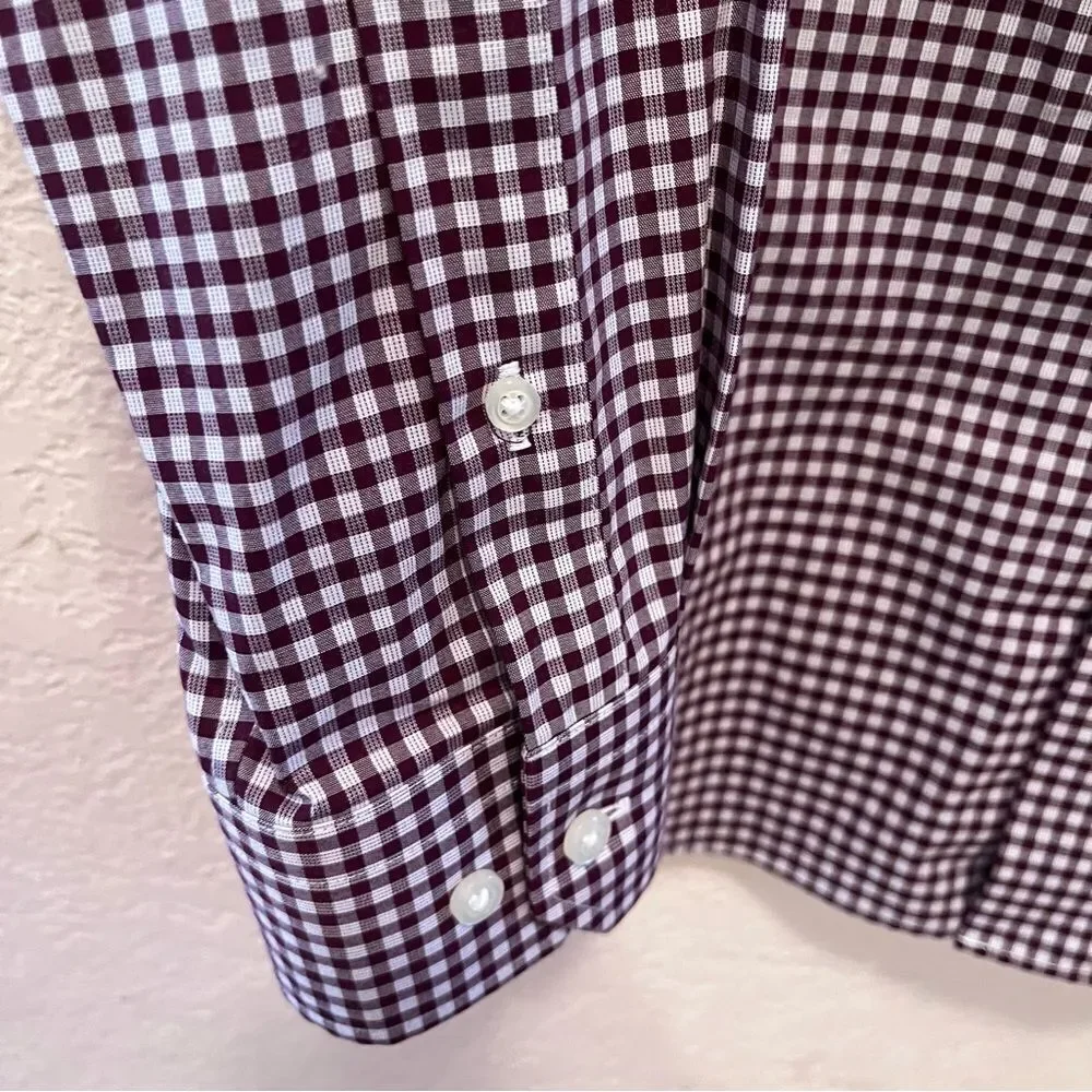 NWOT. Banana Republic Button Down Dress Shirt. Slim Fit. Tall Large.‎